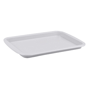 Поднос универсальный 29,3х19,3х2см PHIBO светло-серый пластик 000000000001222406