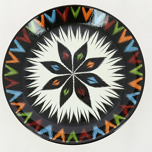 Блюдо (ляган) 38см ROSHIDON CERAMIK рисунок атлас керамика 000000000001211145