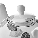 Чайник заварочный 1,22л ESPRADO Bosqua Platina костяной фарфор 000000000001163454