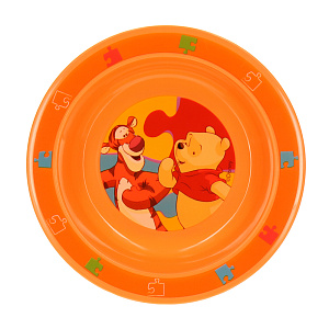 Тарелка Медвежонок Винни Lubby&Disney baby, от 6 месяцев, 17.5?3 см 000000000001135520