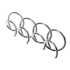 Набор колец для салфеток Loop Black+Blum, 4 шт. 000000000001123286