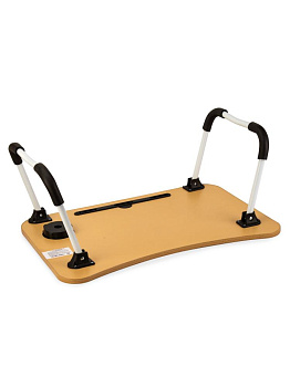 Столик 40х60х25см ST для ноутбука бежевый железо/МДФ 000000000001227152