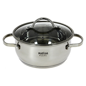 Кастрюля с крышкой Пуэбло Matissa, 2л 000000000001006871