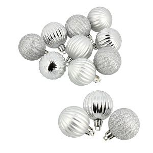 Набор елочных шаров Мандарин Посуда Центр, 4 см, 12 шт. 000000000001161765