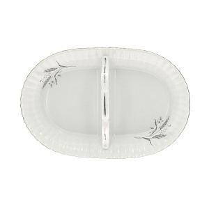 Корзинка с ручкой Колосок Porcelaine Czech Gold Hands 000000000001136363