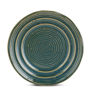 Набор столовой посуды 12 предметов бирюза керамика 000000000001223314