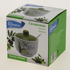 Сахарница 430мл Оливки Доломит M56061 000000000001195596