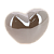 Фигура декоративная "Сердце" розовое золото 11х8см R011175 000000000001200330