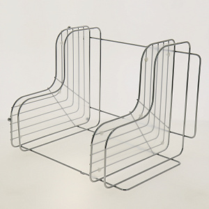 Полка Премиум угловая 27х27х35см 2 яруса, хромSWR-2222 000000000001181574