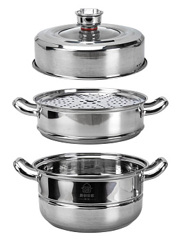 Мантоварка 30см нержавеющая сталь 000000000001228973