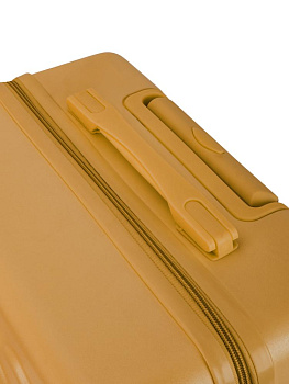 Чемодан на колесах S (38х20х43см) мишка желтый ABS 000000000001226532