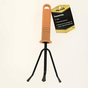 Рыхлитель 3-зубый, защитное покрытие, пластиковая рукоятка// SPARTA 000000000001020786