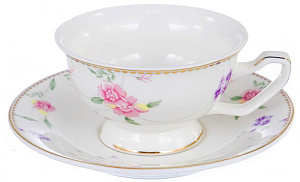 Чайная пара (чашка 220мл) BALSFORD Церера Джуна подарочная упаковка фарфор 000000000001193933