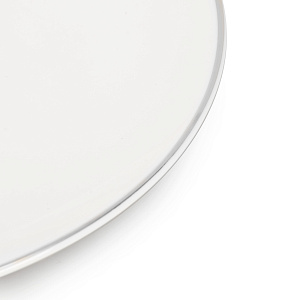 Набор чайный 12 предметов Классик с серебром фарфор 000000000001219691