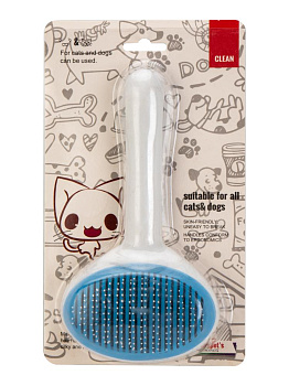 Пуходерка со сбросом шерсти для животных пластик/металл 000000000001229108