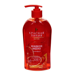Жидкое мыло Грейпфрут Красная Линия, 520гр. 000000000001002955