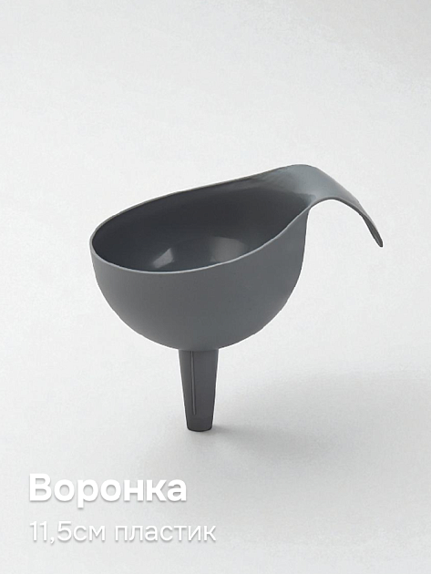Воронка 11,5см в ассортименте пластик 000000000001226450