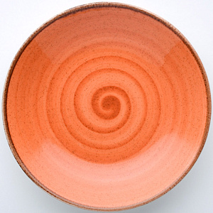 Тарелка суповая 21см TULU PORSELEN Active Deniz Pumpkin фарфор 000000000001212326