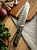 Нож Японский шеф-нож 17,8см DE'NASTIA черная деревянная ручка нержавеющая сталь 000000000001218771