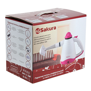 Пароочиститель SA-3904P Sakura 000000000001087986