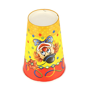 Набор одноразовых стаканов Клоун Pap Star, 200мл, 10 шт. 000000000001142463