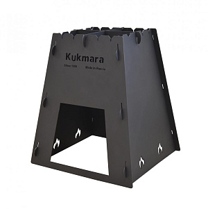Печь походная KUKMARA толщина бортов 0,2см сталь 000000000001210745