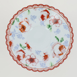 Набор чайный 4пр (2 чашки 225мл+2 бдюдца) LarangE КАНТРИ-РОУЗ ПУ фарфор 586-3681 000000000001204444