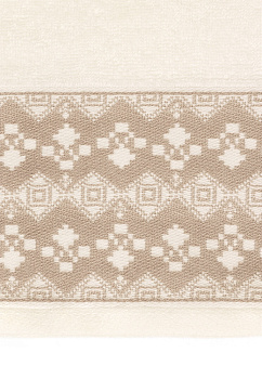 Полотенце 40х60см DE'NASTIA ТАЛИСМАН молочный хлопок-100% 000000000001215376