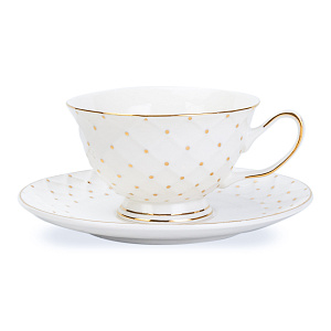 Набор чайный 8 предметов LAGARD (чашка 200мл-4шт/блюдце-4шт) фарфор SH08059 000000000001220537