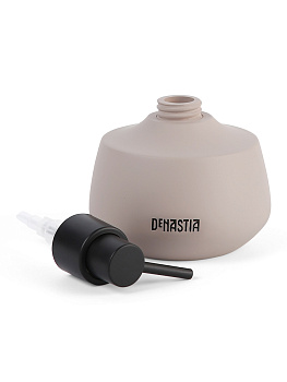 Диспенсер для жидкого мыла DE'NASTIA SOFT COLLECTION бежевый полирезина 000000000001215856