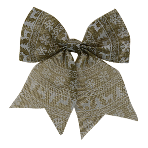 Новогоднее украшение БАНТ Олени из полиэстера / 18,5x21,5см арт.80838 000000000001191258