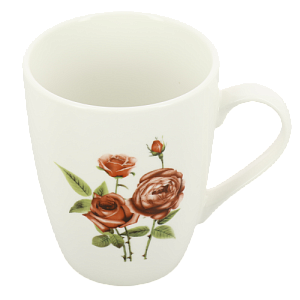 Кружка 350мл КОРАЛЛ Букет фарфор 000000000001208508