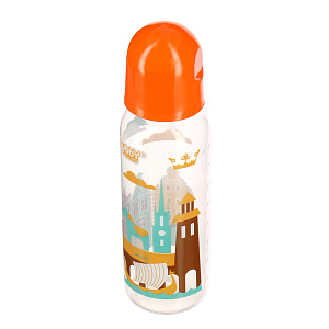 Бутылочка с соской от 0 месяцев Я люблю Lubby, 240-250мл 000000000001135389