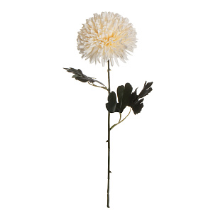 Цветок искусственный Одуванчик 56,5см белый 000000000001218383