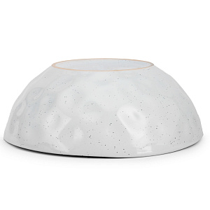 Салатник 18см Соты серый глазурованная керамика 000000000001217629