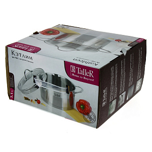 Кастрюля 5,1л TALLER TR-7145 000000000001091498