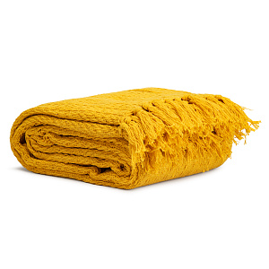 Плед 150х200см LUCKY WOVEN SGE-GRETA желтый хлопок Плед 150х200см LUCKY WOVEN SGE-GRETA желтый хлопок 000000000001218022