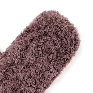 Швабра 70х130см DE'NASTIA ручка телескоп насадка Soft коричневый сталь/микрофибра 000000000001222327