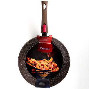 Сковорода глубокая 28см CRISTELLE TERRA CALDA кованый алюминий Cr2359 000000000001205250