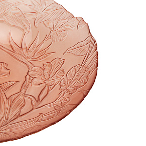 Блюдо сервировочное 30см GLASSCOM Rose стекло 000000000001219162