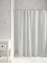 Шторка для ванной 180x200см DE'NASTIA mat stripe серый ПЕВА 000000000001226765
