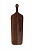 Доска универсальная 51x16x2см DE'NASTIA прямоугольная узкая с ручкой коричневый дерево акация 000000000001216966