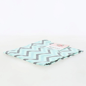 Фартук кухонный КЛЮКВА Зигзаг лен рогожка хлопок 000000000001210329