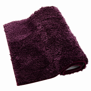 Коврик для ванны DE'NASTIA 50х80см черника микрофибра M000018 000000000001107546