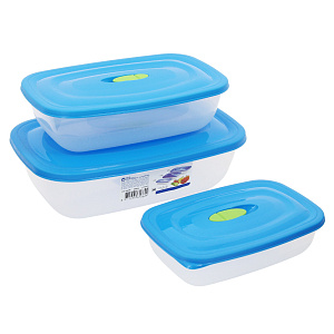 Набор контейнеров, пластик, 3 шт. 000000000001170185