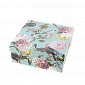Коробка подарочная 17x17x7см Цветущий сад