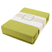 Простыня на резинке 140х200см ОТК ПРОИЗВОДСТВО трикотажная кулирка 120гр 100% хлопок микс/140х200 000000000001205995