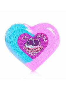 Соль шипучая для ванн 110г ЛАБОРАТОРИЯ КАТРИН Сердце Космическая нежность 000000000001225623