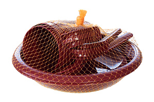 Набор Дачный 2 персоны пластик рубиновый П1926 000000000001197369