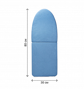 Доска гладильная 80-97х30х19см LUCKY МИНИ складная в ассортименте фанера/хлопок 000000000001222867